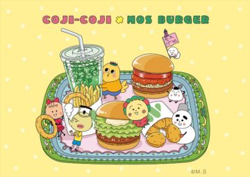 「モスバーガー」と「コジコジ」のコラボキャンペーンビジュアル