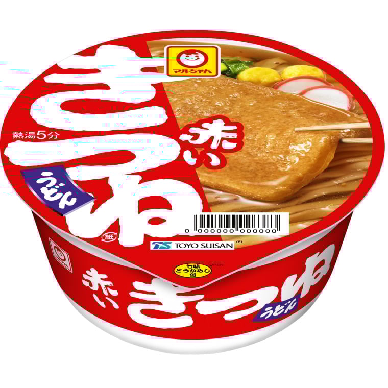 「赤いきつねうどん」（東洋水産の公式サイトより）