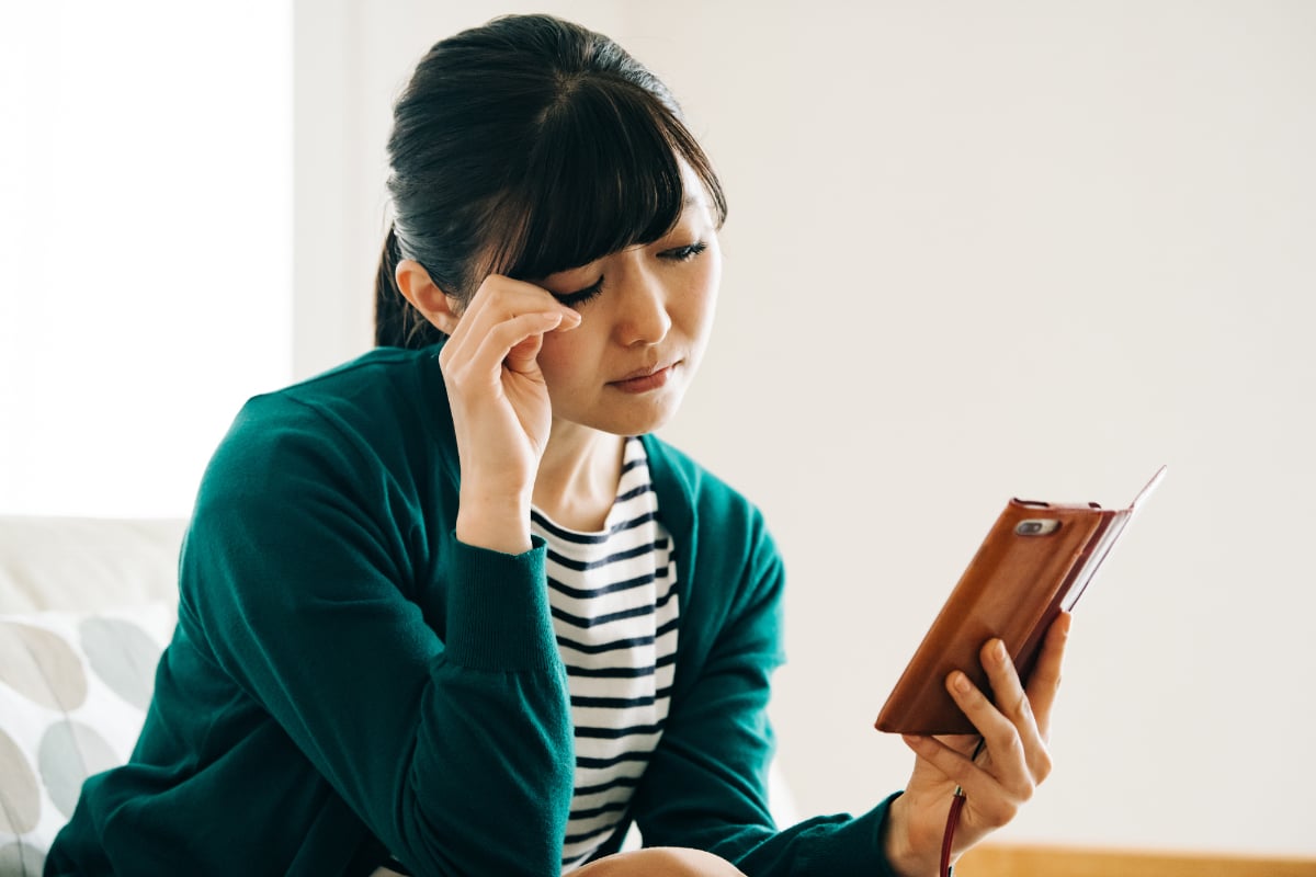 「眼精疲労」を放置すると全身に悪影響も（画像はイメージ）