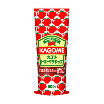 現行の「カゴメトマトケチャップ」（カゴメの公式サイトより）