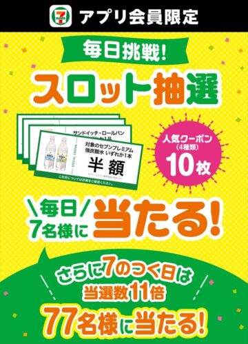 「スロット抽選」のイメージビジュアル