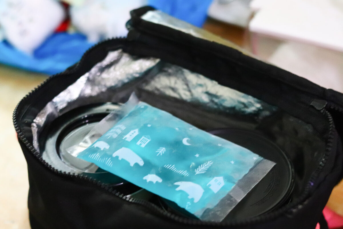 効率的に弁当の温度をキープする保冷剤の置き方とは？（画像はイメージ）