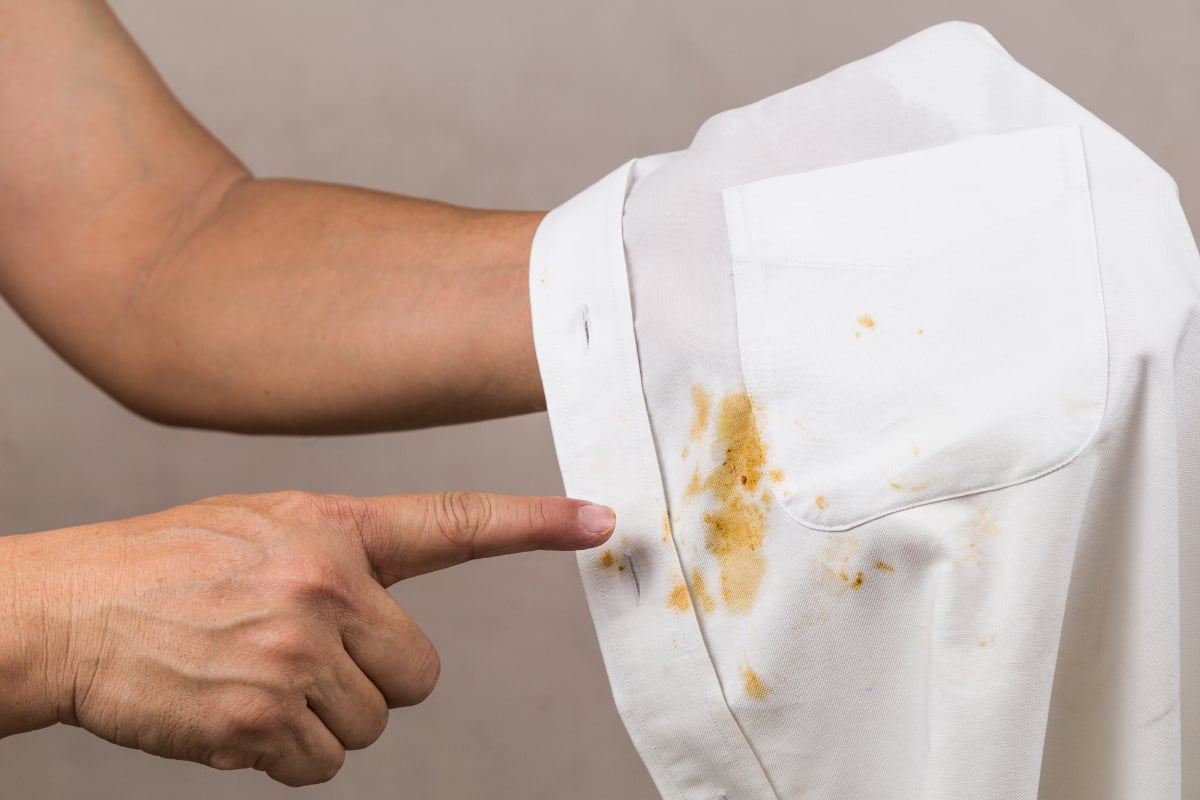 服に染みを付けてしまったときの対処法とは？（画像はイメージ）