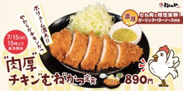 「肉厚チキンむねかつ」のキービジュアル
