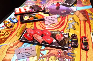 スシローと「GAZOO Racing」のコラボメニュー＆グッズ