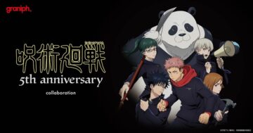 「graniph(グラニフ)」と「呪術廻戦」コラボのキービジュアル