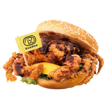 「丸ごと!! カニバーガー 名古屋みそ味」