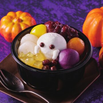 「ハロウィンのクリームあんみつ」(10月2日販売開始予定)