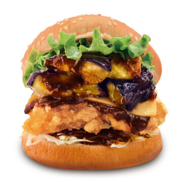 「麻婆なすチーズチキンバーガー」