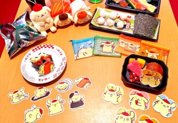 スシローと「ポムポムプリン」のコラボキャンペーン第2弾のメニューとグッズ