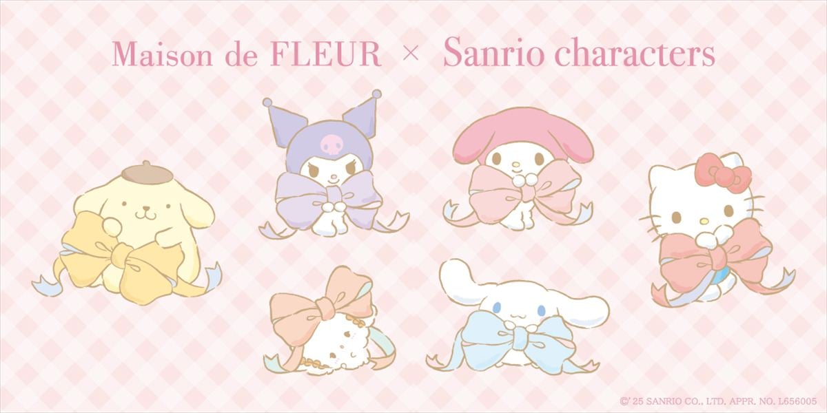 「Maison de FLEUR」とサンリオのコラボ！